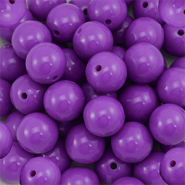 DQ Perles acryliques 14 mm Violet