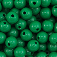 DQ Perles acryliques 10 mm Vert fonce