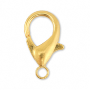 Apprêts en métal DQ fermoir mousqueton Doré (sans nickel)