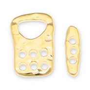 Appr&ecirc;ts en m&eacute;tal DQ mousqueton Dor&eacute; (sans nickel)