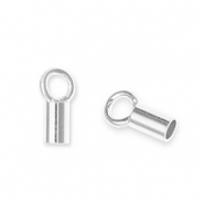 Apprêts en métal DQ Eco-brass® embout Argenté antique (sans nickel)