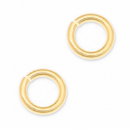 Apprêts en métal DQ anneau brisé Doré (sans nickel)