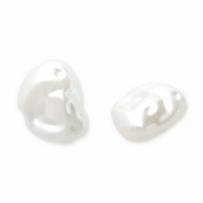 Imitations perles d&rsquo;eau douce Blanc