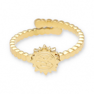 Bagues en acier Inox Doré