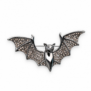 Broches chauve-souris Gris