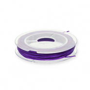 Fil &eacute;lastique 0.8mm Violet