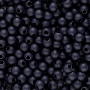 Perles acryliques 4 mm brillant Anthracite