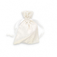 Sachet &agrave; bijoux Argent&eacute;-dor&eacute;