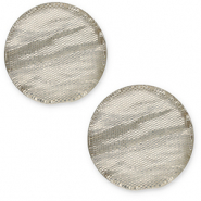 Cabochon plat 20mm Polaris Elements Las Vegas Beige