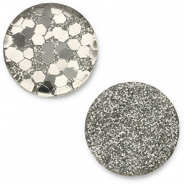 Cabochon plat 12mm Polaris Elements Helios Beige