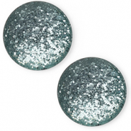 Cabochon classique 7mm Polaris Elements Paipo Vert pétrole