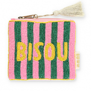 BY31® Trousse "Bisou" Rose clair-vert-jaune-doré