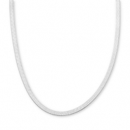 BY31® Colliers en acier Inox serpentine Argenté