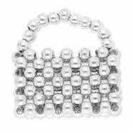 Pendentifs accroche-regard sac à main Argenté