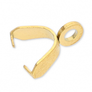 Apprêts en acier Inox bélière pour breloque Doré