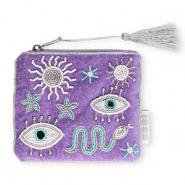 BY31® Trousse mystique Violet-blanc-bleu turquoise-argenté