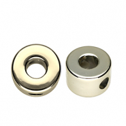 Perles acryliques alphabet lettre O Doré