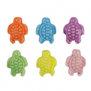 Perles en céramique tortue Multicolore