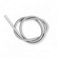 Apprêts en acier Inox French wire extra heavy 1.8mm Argenté