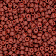 Perles de rocailles Miyuki 8/0 Matted Opaque Terra Cotta 8-2315