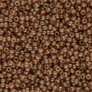 Perles de rocailles Miyuki 11/0 Ceylon Translucent Spice Brown 11-2372