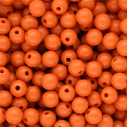 DQ Perles acryliques 10 mm brillant Orange peel 16-1359 TCX