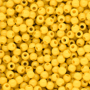 DQ Perles acryliques 6 mm brillant Vibrant yellow 13-0858 TCX