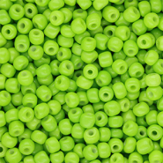 Perles de rocailles 6/0 (4 mm) Vert lime