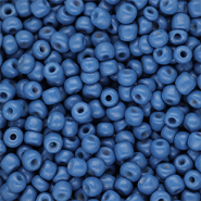Perles de rocailles 6/0 (4 mm) Bleu