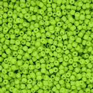 Perles de rocailles 12/0 (2 mm) Vert lime