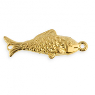 Appr&ecirc;ts en acier Inox connecteur poisson Dor&eacute;