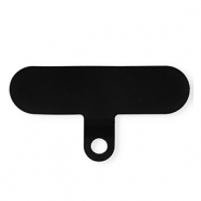 Attache pour cordon de téléphone Noir