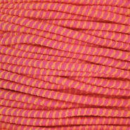 Fil &eacute;lastique color&eacute; 2.3&nbsp;mm Rose fonc&eacute;-orange