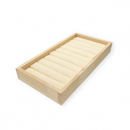 Présentoir bijoux pour bagues Natural-beige