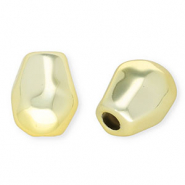 Perles acryliques irrégulier Doré