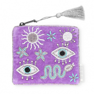 BY31® Trousse mystique Violet-blanc-bleu turquoise-argenté