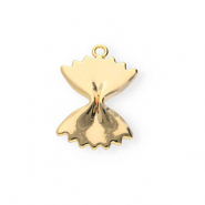 BY31® Breloques en laiton Eco-brass pâtes (papillon) Doré