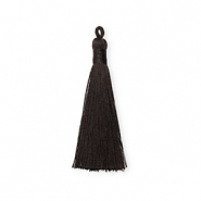 Pompons 8cm Marron foncé
