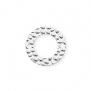 Appr&ecirc;ts en acier Inox connecteur rond Argent&eacute;