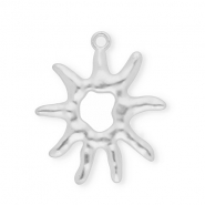 Pendentifs accroche-regard soleil Argenté