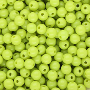 DQ Perles acryliques 6 mm brillant Vert lime