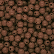 DQ Perles acryliques 6 mm brillant Marron