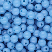 DQ Perles acryliques 8 mm brillant Bleu