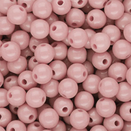 DQ Perles acryliques 8 mm brillant Rose vintage