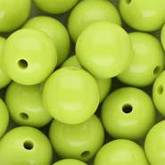 DQ Perles acryliques 16 mm brillant Vert lime