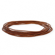 Cuir rond&nbsp;1,5&nbsp;mm Marron