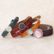 Cuir DQ et daim DQ Découvrez ici tous les bracelets Cuoio