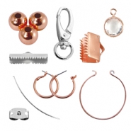 Perles et breloques en métal DQ Perles en métal DQ divers