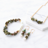 Sets d'inspiration Une parure festive avec des perles Chips