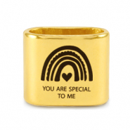 Porte-clés DQ Mix & Match avec cordelette style marin Poussoirs en métal DQ Mix & Match